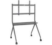 Maclean Mc-977 Soporte De Suelo Móvil Para Tv Para Pantallas De 50"-86", Carga Máx.120kg