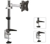 Maclean Mc-717 Soporte Del Monitor Lcd Para Escritorio, De Acuerdo Con Estandar Vesa 100x100, Hecho De Aluminio, 8 Kg
