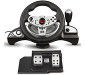Nanors Rs700 Volante De Carreras Para Juegos Con Rango De Dirección De 270 °, Volante 8 En 1, Palanca De Cambios, Vibraciones Del Pedal, Del