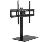 Maclean Mc-386 Soporte Tv Universal Para Televisores De 32-75" Hasta 40 Kg, Regulable En 3 Alturas, Max. Vesa 600x400 Mm, Soporte Tv, Base De Vidrio