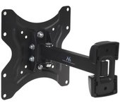 Soporte De Pared Maclean Mc-741 Para monitor O Tv Lcd Led Plasma De 13 a 42 pulgadas, Máx. 25 kg Vesa 200 x 200 inclinable Y Giratorio