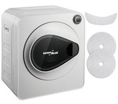 Secadora Eléctrica Greenblue, 3kg De Carga, Gb405 + Juego De Filtros Para Secadora Greenblue Gb483 , 1x Entrada, 2x Salida, (para Gb405, Gb410, Gb415)