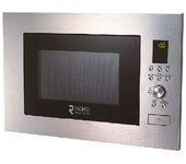 Microondas Romo Ro-mwe25la Integracion Acero Con Grill 25 Litros 1000w/1400w Multifuncion 6 Niveles De Potencia