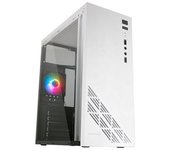 Mars Gaming Mc100w, Caja Pc Atx, Ventilador 90mm Frgb, Ventilación Convect-cool, Blanco