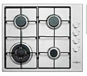 Placa Gas Vitrokitchen En640lib Natural Inox 4f