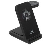 Rivacase Va4916 Cargador De Dispositivo Móvil Reloj Inteligente, Auriculares, Smartphone Negro Usb Cargador Inalámbrico Interior