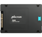 Micron 7450 Max 3.2tb U.3 7mm Nvme Pci 4.0 Mtfdkcb3t2tfs-1bc1zabyyr Dwpd 3 Negro