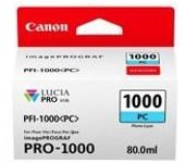 Catucho Tinta Canon Pfi-1000pc Foto Cian