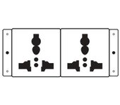 Kramer Zocalo Alimentacion Doble (universal) Para Tbus (ts-2