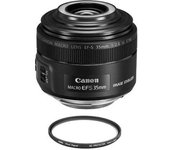 Canon Ef-s 35mm F2.8 Macro Is Stm + Hoya 49mm Pro 1d Protector