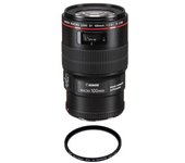 Canon Ef 100mm F2.8l Macro Is Usm + Hoya 67mm Pro 1d Protector