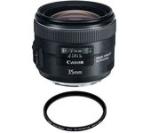 Canon Ef 35mm F2 Is Usm + Hoya 67mm Pro 1d Protector