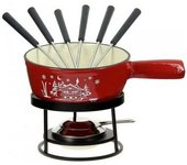 Tableandcook Set De Fondue De Chalet Rojo - Hhf-078