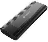 Sandberg Usb 3.2 Case For M.2+nvme Ssd Caja Externa Para Unidad De Estado Sólido (ssd) Negro