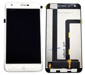 Reemplazo Lcd Display + Touch Screen Unit Blanco Original Zopo Para Zp530
