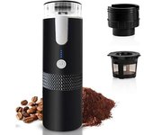 Cafetera Portátil Inalámbrica Compatible Con Cápsulas Molida Y K-cup