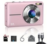 Cámara Digital Fhd 1080p 44mp 16x De Ampliación Tarjeta Sd De 32gb Accesorios De Fotógrafo Para Niños