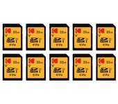 Paquete De 10 Tarjetas De Memoria Kodak Sdhc Ultra High Speed - 32 Gb