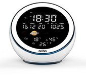 Nasa - Estación Meteorológica - Altavoz Bluetooth Wsp1500 Blanco - Viene Con Adaptador De Ca