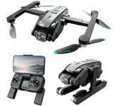 Dron Szsmart S188 Gps Obstáculo Desviación Función 5g Wifi 2000m(4k - Autonomía: Hasta 20 Minutos - Plata)