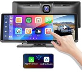 Autoradio Mp5 Szsmart P901s Mp5 10.26" 4k Gps Wifi Bluetooth Fm Carplay Anrodid Para Vehículos 7-32v - Negro