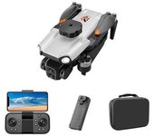 Dron Szsmart S119 Función De Prevención De Obstáculos Wifi 2 Cámaras (480p Hd - Autonomía: Hasta 10 Minutos - Blanco)