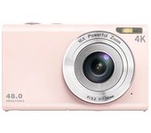 Cámara Fotos Digital Infantil Compacta Szsmart Dc402af Nivel De Entrada Regalo De Cámara Para Estudiantes Niños 48mp 4k Resolución Pantalla De 2,8