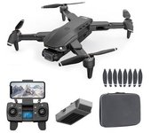 Dron Szsmart L900 Pro Con 2 Cámaras 1.2km Alcance 4k 5g 25min Max 7.4v 2200mah - Negro