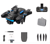 Drone Szsmart M19 Azul Doble De Batería 1 Batería