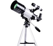 Telescopio De Soporte Szsmart F30070m 70/300mm Con Observador De Estrellas - Blanco