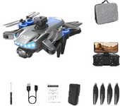 Drone Szsmart M12 Azul Doble De Batería 1 Batería