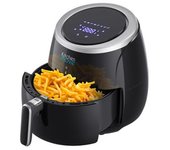 Freidora Eléctrica Sin Aceite 2000w Kitchen Move Storm Negro