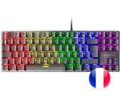 Mars Gaming Mk80 Negro, Teclado Mecánico Frgb, Switch Mecánico Azul, Idioma Francés
