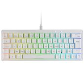 Mars Gaming, Mkminipro Teclado Mecánico 60% Rgb, Hot-swap, Switch Marrón, Español, Blanco