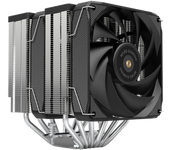 Mars Gaming Mcpu-xu6, Disipador Doble Torre, Tdp 350w, 6 Heatpipes Hct, Negro