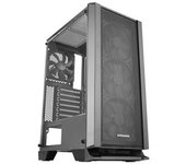 Mars Gaming Mc-master, Caja Pc Atx, Panel Frontal Metal-mesh, 4 Ventiladores 12cm, Negro
