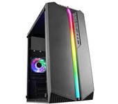 Mars Gaming Mc-s1 Negro, Caja Pc Gaming Micro-atx, Iluminación Argb, Ventilador Frgb