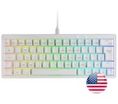 Mars Gaming, Mkminipro Teclado Mecánico 60% Rgb, Hot-swap, Switch Azul, Us, Blanco