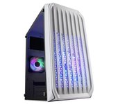 Mars Gaming Mc-s2 Blanco, Caja Pc Gaming Micro-atx, 2 Ventiladores Frgb, Ventana Lateral