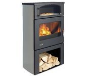 Godin Estufa De Leña Gris Plata 11kw - 362115cgrisarg