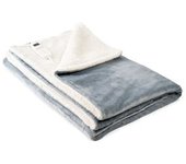 Manta Eléctrica Heklet Innovagoods Blanco Gris 130 X 180 Cm 160 W