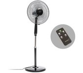 Ventilador De Pie Con Mando A Distancia Innovagoods Airstreem Negro 45 W