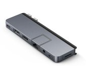 Hyper Hd575-gry-gl Base Para Portátil Y Replicador De Puertos Usb 3.2 Gen 1 (3.1 Gen 1) Type-c Gris