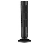 Ventilador De Torre Ventilador De Refrigeración Usb Ajustable Enfriador De Aire De Piso Sin Aspas De Pie Para Oficina En Casa Negroblanco