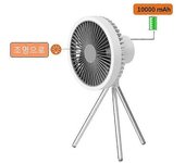 Ventilador De Camping Ventilador Eléctrico Ventilador Usb Recargable Mini Ventilador Aire Acondicionado Portátil