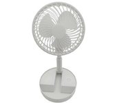 Ventilador Plegable Con Soporte, Ventilador Recargable, Ventilador De Mesa De Escritorio Portátil Ultraligero