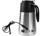 24v 1300ml Acero Inoxidable Coche Camión Viaje Hervidor Eléctrico Olla Taza De Agua Calentada