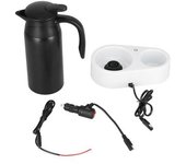 Hervidores Eléctricos Portátiles Para Coche, Dispensador De Agua Para Coche Con Base Blanca, Cubierta De Anillo De Sellado De Silicona Para Hervir