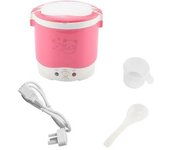 Olla Arrocera Multifuncional Portátil Eléctrica De 170w Y 1l, Vaporizador De Alimentos Para El Hogar (rosa)