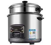 Olla Arrocera Eléctrica Doméstica De 220v Y 4l Con Cocina Múltiple Interior De Acero Inoxidable Con Vaporera